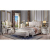 ACME 27880Q Picardy Fabric & Antique Pearl Bed