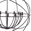 Modway Atom 39.5" Chandelier EEI-2111-BRN Brown