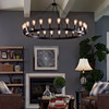 Modway Teleport 52" Chandelier EEI-2118-BRN Brown