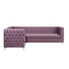 ACME 55500 Rhett Sectional Sofa, Purple Velvet