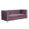 ACME 55500 Rhett Sectional Sofa, Purple Velvet