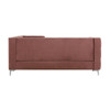 ACME 55505 Rhett Sectional Sofa, Dusty Pink Velvet