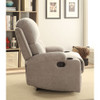 ACME 59549 Rosia Recliner, Gray Velvet