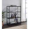 ACME 92775 Tesadea Bookshelf, Black Finish