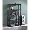 ACME 92778 Tesadea Bookshelf, Black Finish