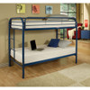 ACME 02188BU Thomas Twin Bunk Bed, Blue