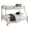 ACME 02052SI Tritan Twin XL/Queen Bunk Bed, Silver