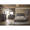 ACME 27047EK Valdemar Eastern King Bed, Weathered Gray (1Set/2Ctn)