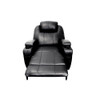 ACME 59277 Waterlily Rocker Recliner with Swivel (Motion), Black PU