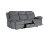 ACME 55025 Zubaida Sofa, 2-Tone Gray Velvet