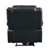 ACME 52288 Zuriel Power Recliner, Black PU