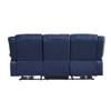 ACME 54615 Zuriel Power Motion Sofa, Blue PU