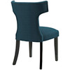 Modway Curve Fabric Dining Chair EEI-2221-AZU Azure