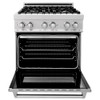 ZLINE 30" Professional Dual Fuel Range with Blue Matte Door (RAS-BM-30)