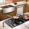 ZLINE Courchevel Farmhouse 36 Inch Undermount Double Bowl Sink in DuraSnow Stainless Steel (SA60D-36S)