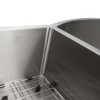 ZLINE Aspen 33 Inch Undermount Double Bowl Sink in Stainless Steel (SC30D-33)