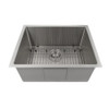 ZLINE Meribel 23 Inch Undermount Single Bowl Sink in DuraSnow Stainless Steel (SRS-23S)