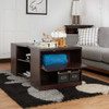 Furniture of America HFW-16905C4 Thusa Contemporary Multi-Storage Coffee Table