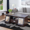 Furniture of America HFW-16906C4-CT Moshe Contemporary Multi-Storage Coffee Table