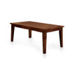 Furniture of America IDF-3111T Milla Transitional Dining Table with 18" Leaf