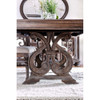 Furniture of America IDF-3150T Sorensen Rustic Dining Table with 18" Leaf in Rustic Natural Tone