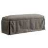Furniture of America IDF-3341GY-BN Cullen Rustic Bench in Gray