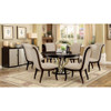 Furniture of America IDF-3353RT Denise Transitional Round Dining Table