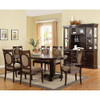 Furniture of America IDF-3418T Brielle Contemporary Leaf Dining Table