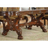 Furniture of America IDF-3557CH-T Ellas Traditional 2-Extension Leaves Dining Table