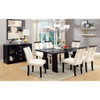 Furniture of America IDF-3559T Bearington Contemporary LED Dining Table in Black