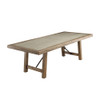 Furniture of America IDF-3562T Chloe Industrial Rectangular Dining Table