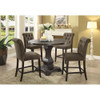 Furniture of America IDF-3840RPT Nissa Rustic Round Counter Height Table