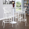 Modway Entangled Bar Stool Set of 4 EEI-2402-WHI-SET White