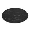 Modway EEI-5331 Tupelo 48" Oval Artificial Marble Dining Table