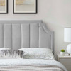 Modway MOD-6348 Alyona Tufted Velvet King/California  Headboard