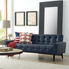 Modway Delve Upholstered Vinyl Sofa EEI-2457-BLU Blue