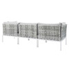 Modway EEI-4965 Harmony Sunbrella® Basket Weave Patio Aluminum Sofa