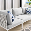 Modway EEI-4965 Harmony Sunbrella® Basket Weave Patio Aluminum Sofa