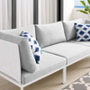 Modway EEI-4967 Harmony Sunbrella® Outdoor Patio Aluminum Sofa