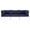 Modway EEI-4968 Harmony Sunbrella® Outdoor Patio Aluminum Sofa