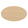 Modway EEI-5520-GLD-NAT Lippa 48" Oval Wood Coffee Table