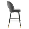 Modway EEI-4644 Rouse Performance Velvet Bar Stool