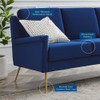 Modway EEI-4627 Chesapeake Performance Velvet Sofa