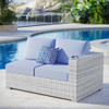 Modway EEI-4302 Convene Outdoor Patio Right-Arm Loveseat