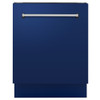 ZLINE DWV-BG-24 24" Tall Tub Style Dishwasher in Gloss Blue