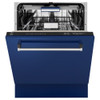 ZLINE DWV-BG-24 24" Tall Tub Style Dishwasher in Gloss Blue