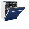 ZLINE DWV-BG-24 24" Tall Tub Style Dishwasher in Gloss Blue