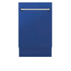 ZLINE DWV-BM-18 18" Tall Tub Style Dishwasher in Matte Blue