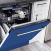 ZLINE DWV-BM-24 24" Tall Tub Style Dishwasher in Matte Blue