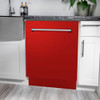 ZLINE DWV-RM-24 24" Tall Tub Style Dishwasher in Matte Red